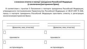 Что нужно для замены паспорта после замужества в Вальтера