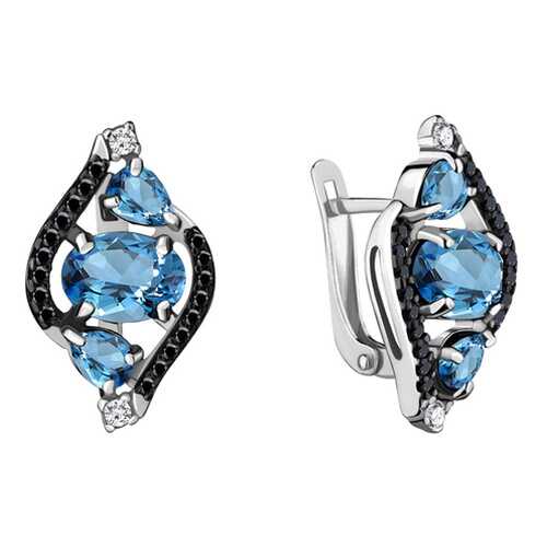 Серьги Aquamarine 4474605Ч.5 в Вальтера