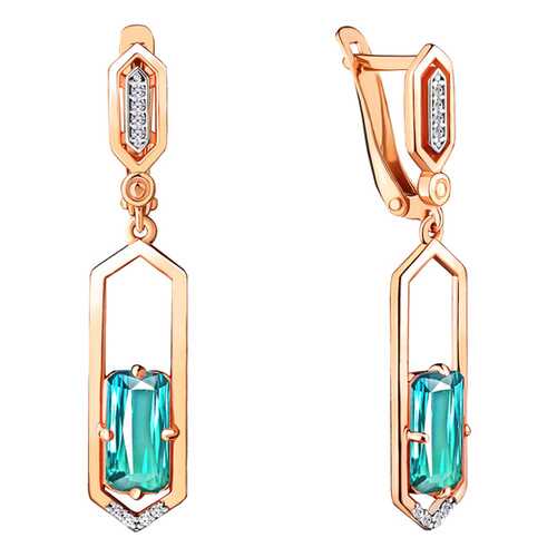 Серьги Aquamarine 4716488А.6 в Вальтера